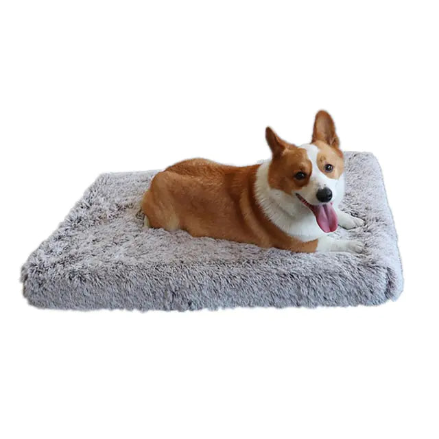 Cama de felpa lavable para mascota